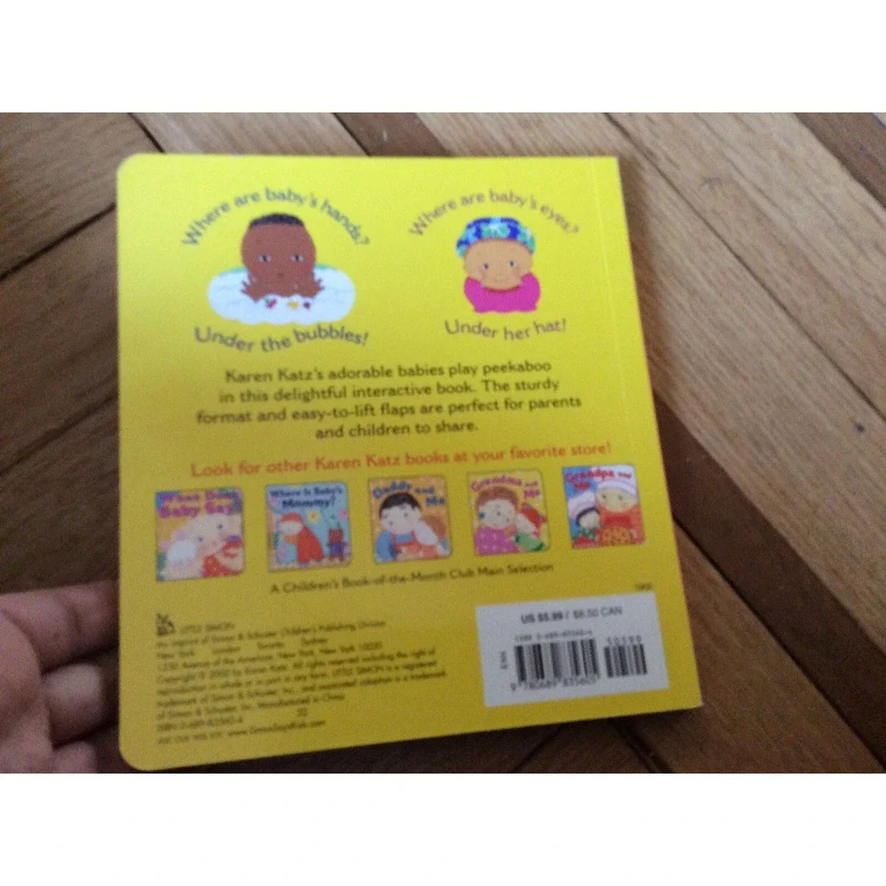 Where Is Baby's Belly Button? Hardcover Book By Karen Katz